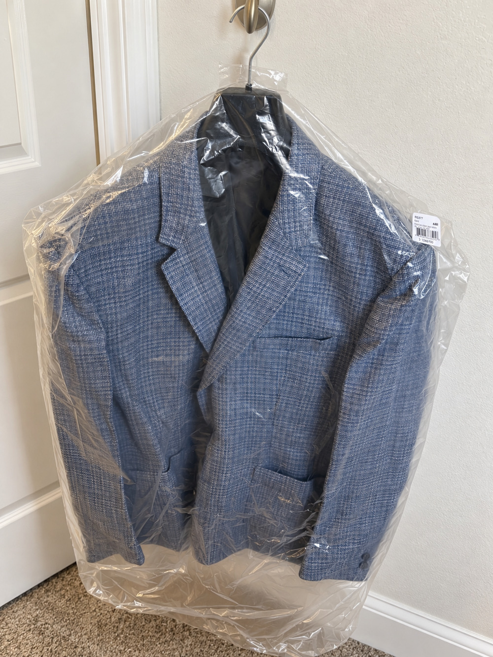 Micro Plaid Silk Wool Walton Jacket